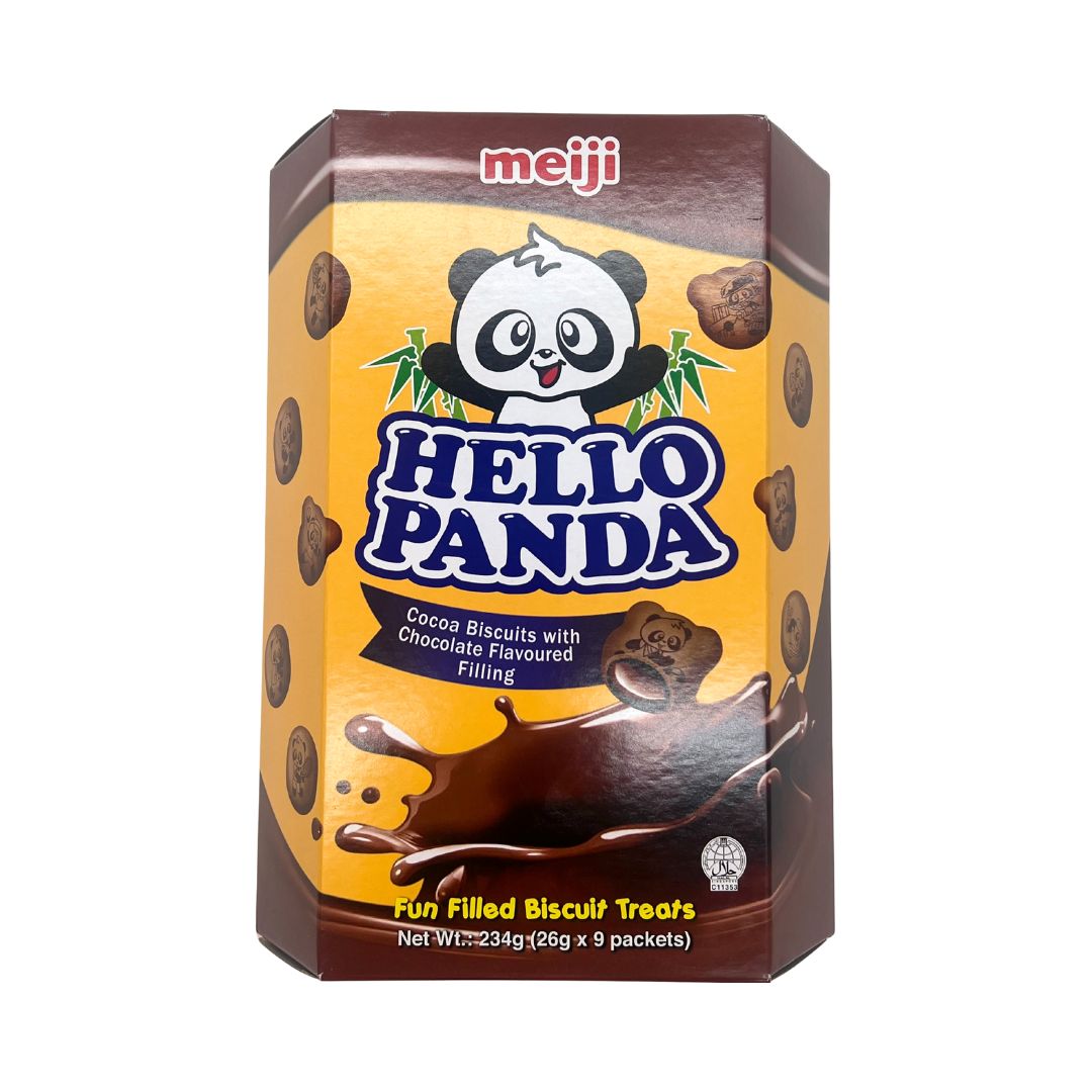 MEIJI HelloPanda L Double Choco 234g