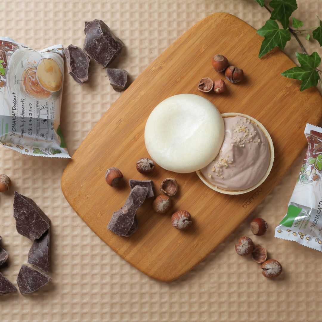 ICEPLANTZE Monaka Tonyu & Choconuts 90ml x 5 ea