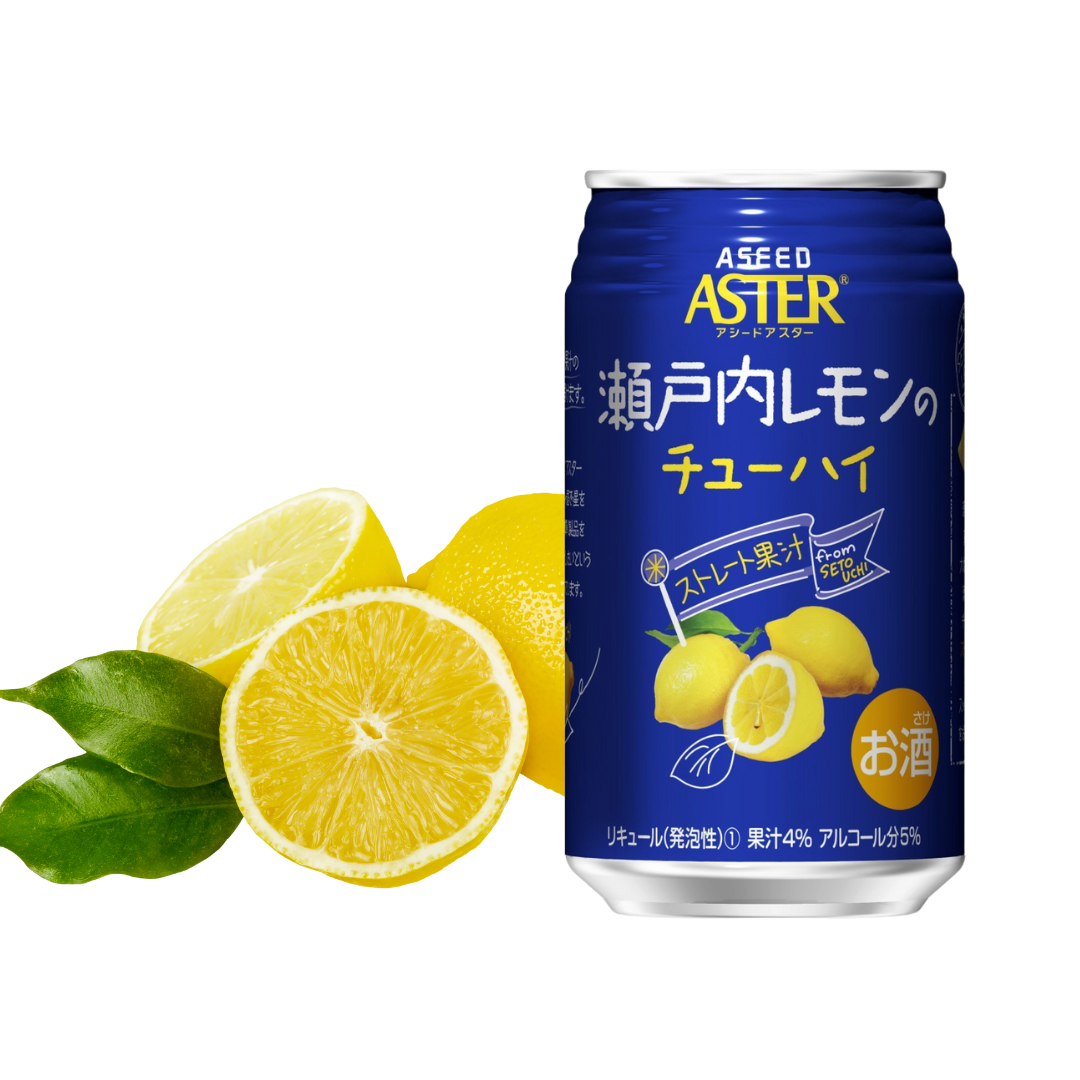 ASTER Sicilia Lemon Chuhai 350ml x 4 (BBD: 10/Nov/2025)
