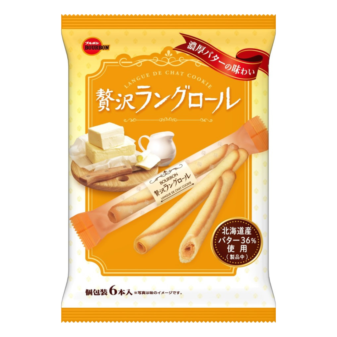 BOURBON Zeitaku Langue Roll 58g
