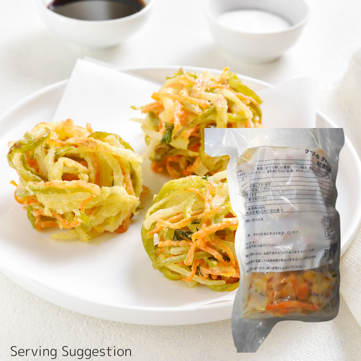 KEIO Kakiage Yasai 560g (7pc)