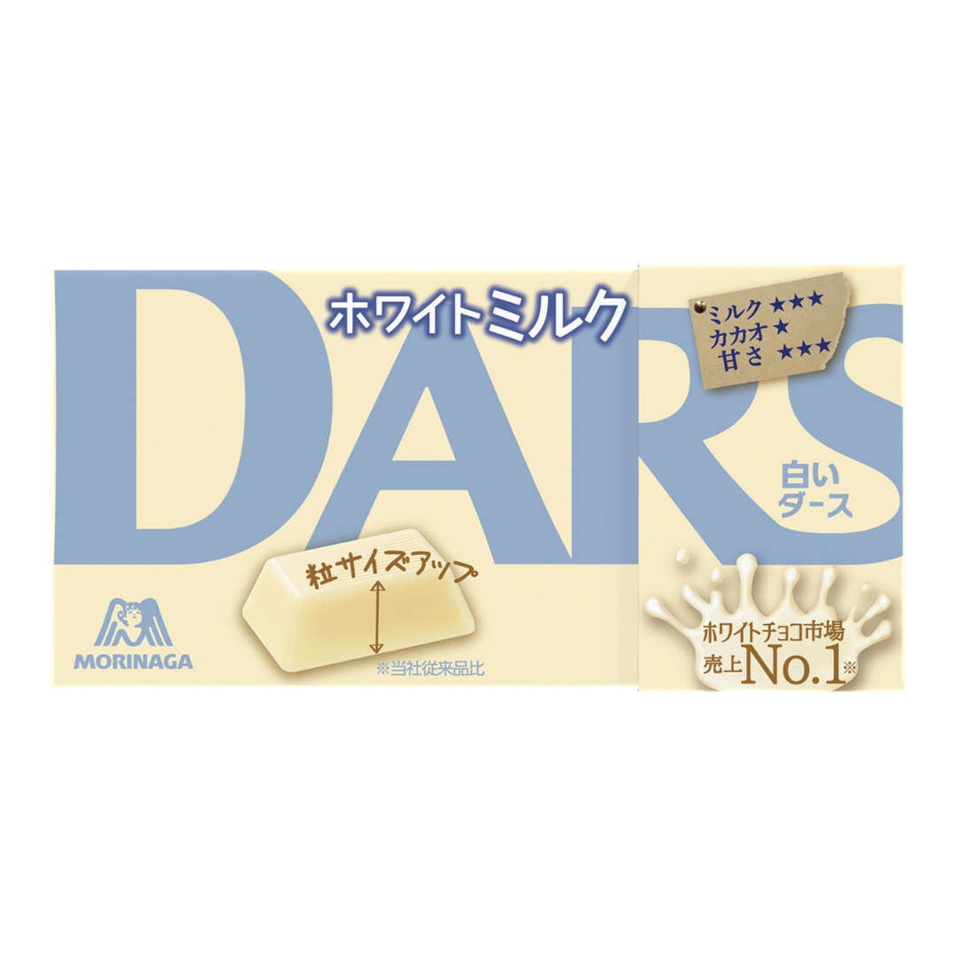 MORINAGA Dars White 47g x 5each