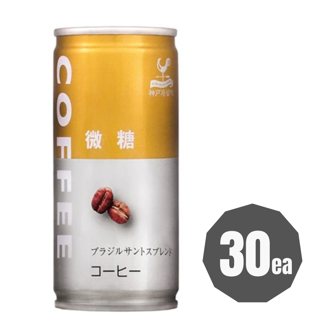 KOBE Bito Less Sugar Coffee 185g x 30ea (BBD: 30/Nov/2025)