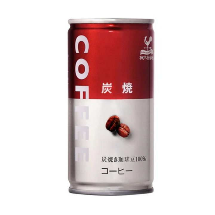 KOBE Charcoal Roasted Coffee 185g x 30ea (BBD: 31/Dec/2025)