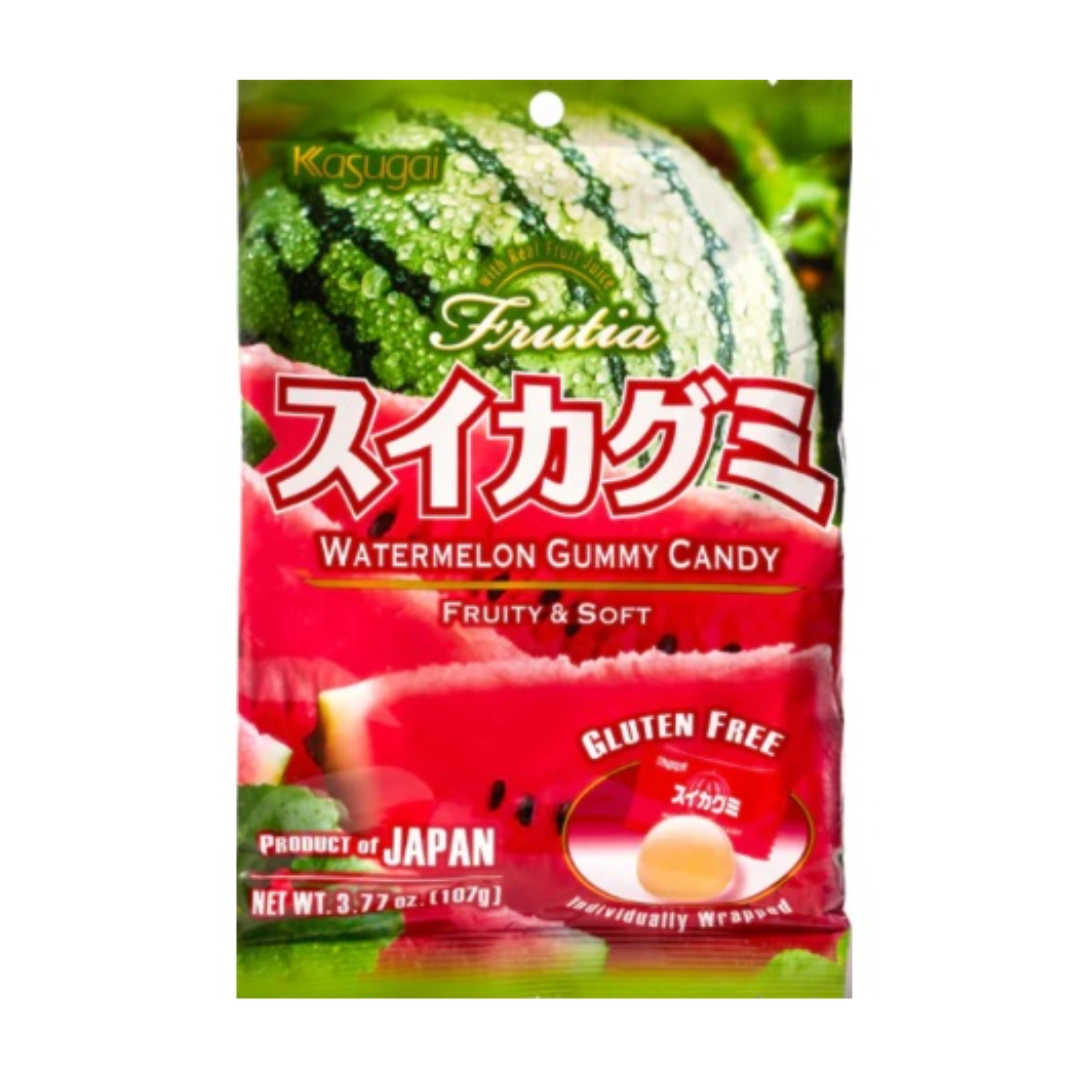KASUGAI Gummy Watermelon 107g (BBD: 01/Nov/2025)