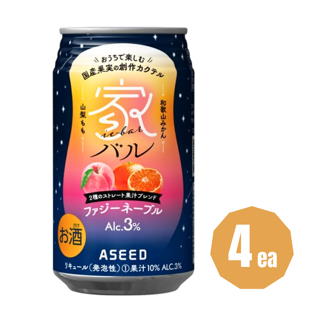 Ie Bar Fuzzy Navel 350ml x 4ea