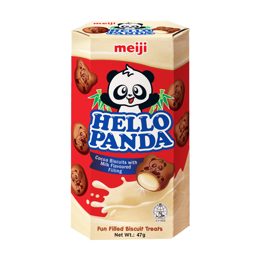 MEIJI Hello Panda Chocolate Milk 47g