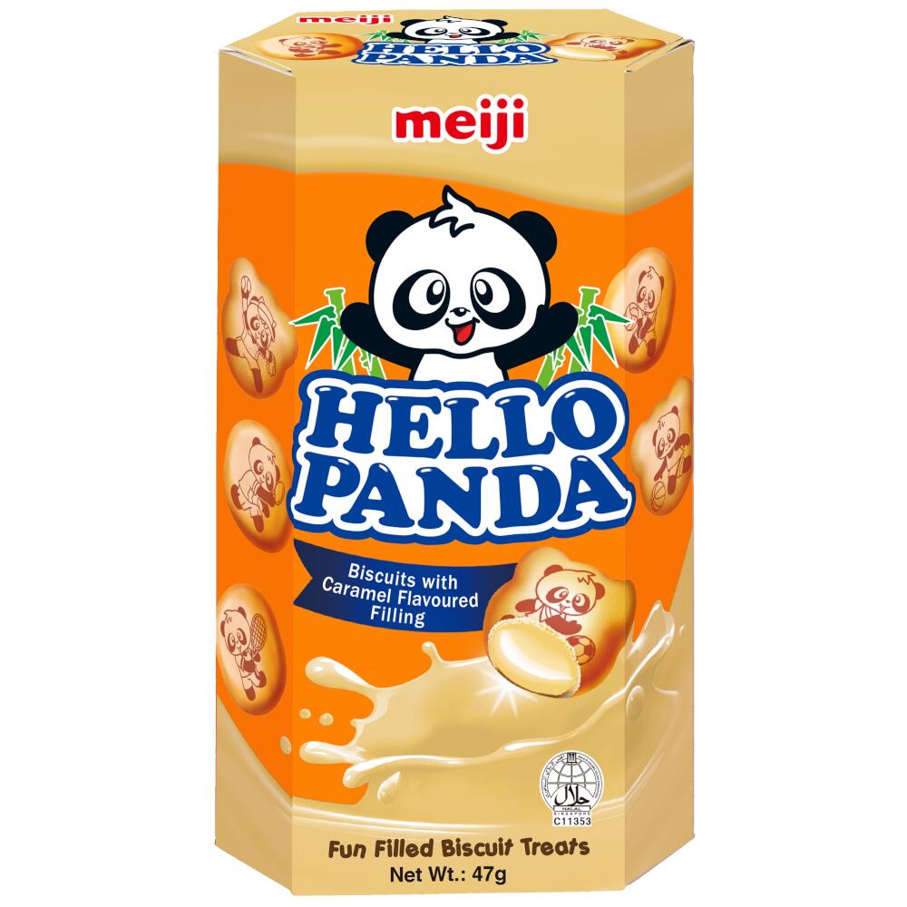MEIJI Hello Panda Caramel 47g x 10ea