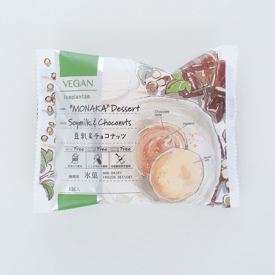ICEPLANTZE Monaka Tonyu & Choconuts 90ml x 5 ea