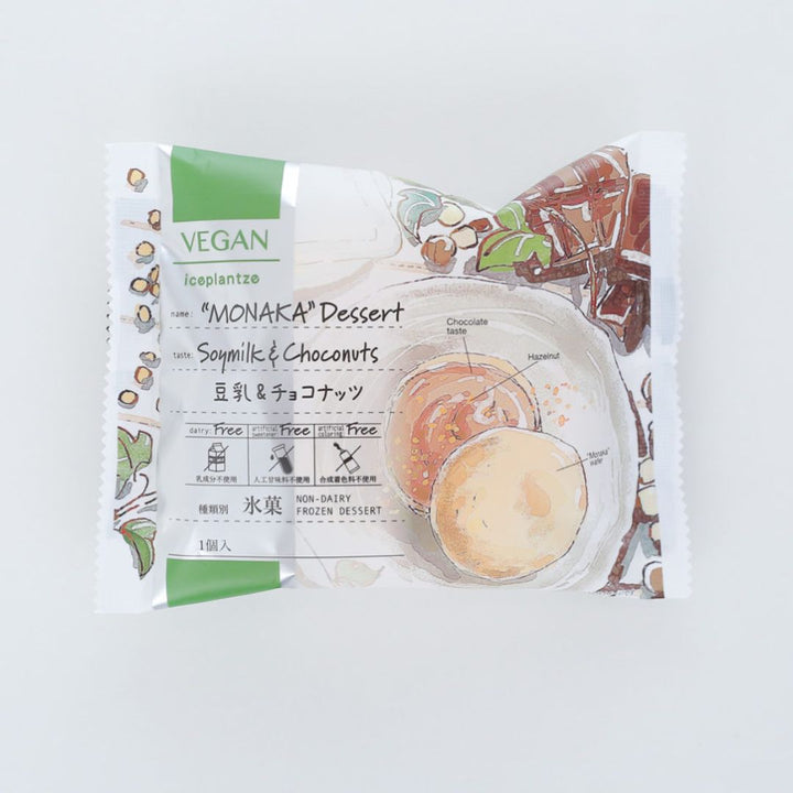 ICEPLANTZE Monaka Tonyu & Choconuts 90ml x 5 ea
