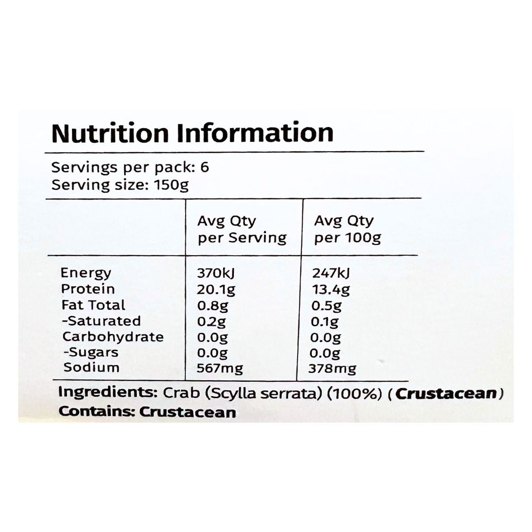Soft Shell Crab 80-100 900G