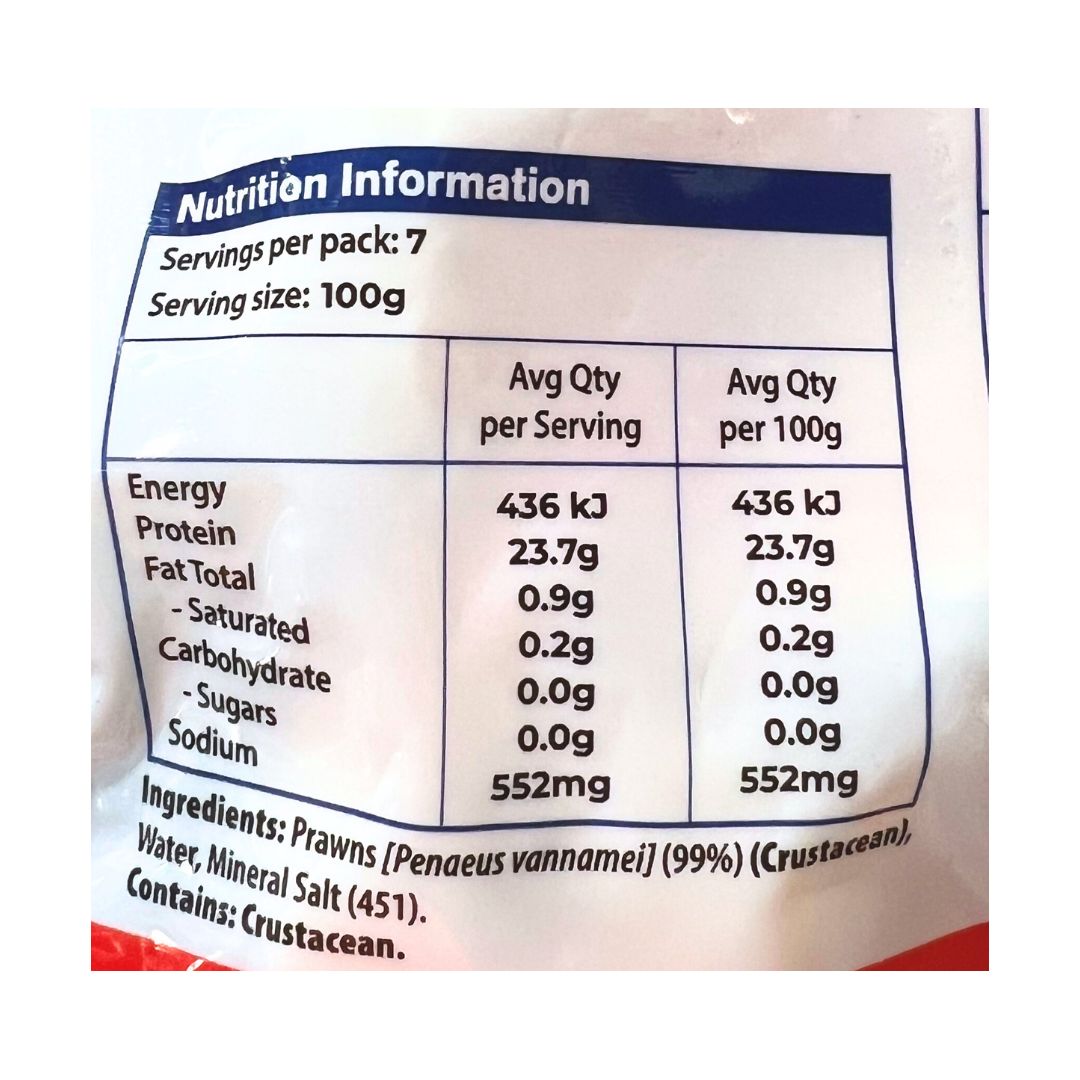 MK Cooked Prawn  700g