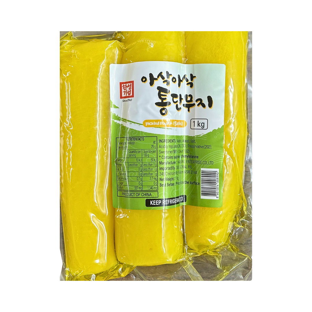 HANSENG Whole Pickled Radish 1kg