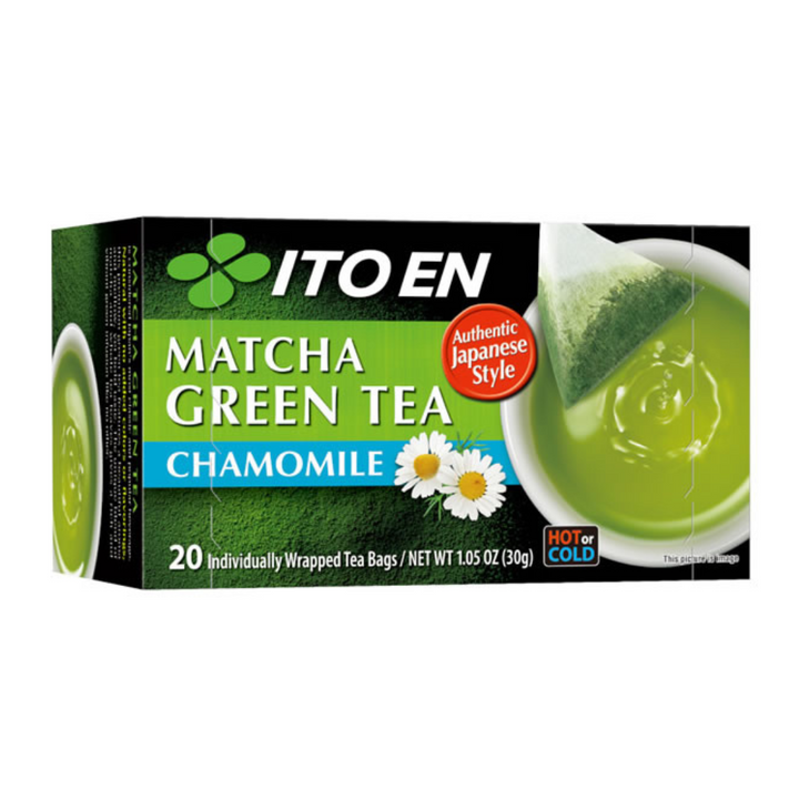Matcha Green Tea Chamomile Tea Bag 20pc