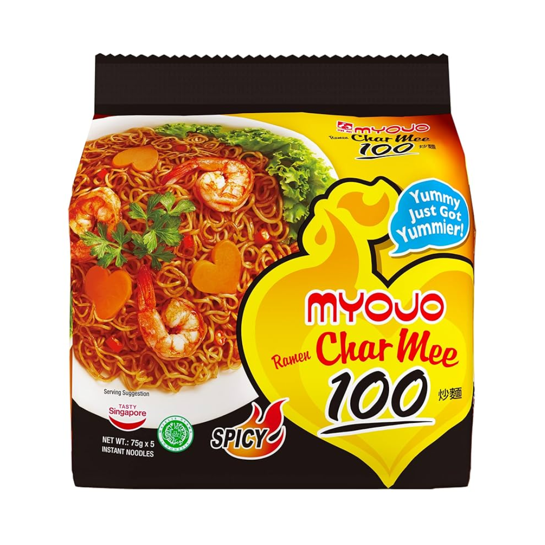 MYOJO Char Mee 100 (spicy) 75gx5pks 375g