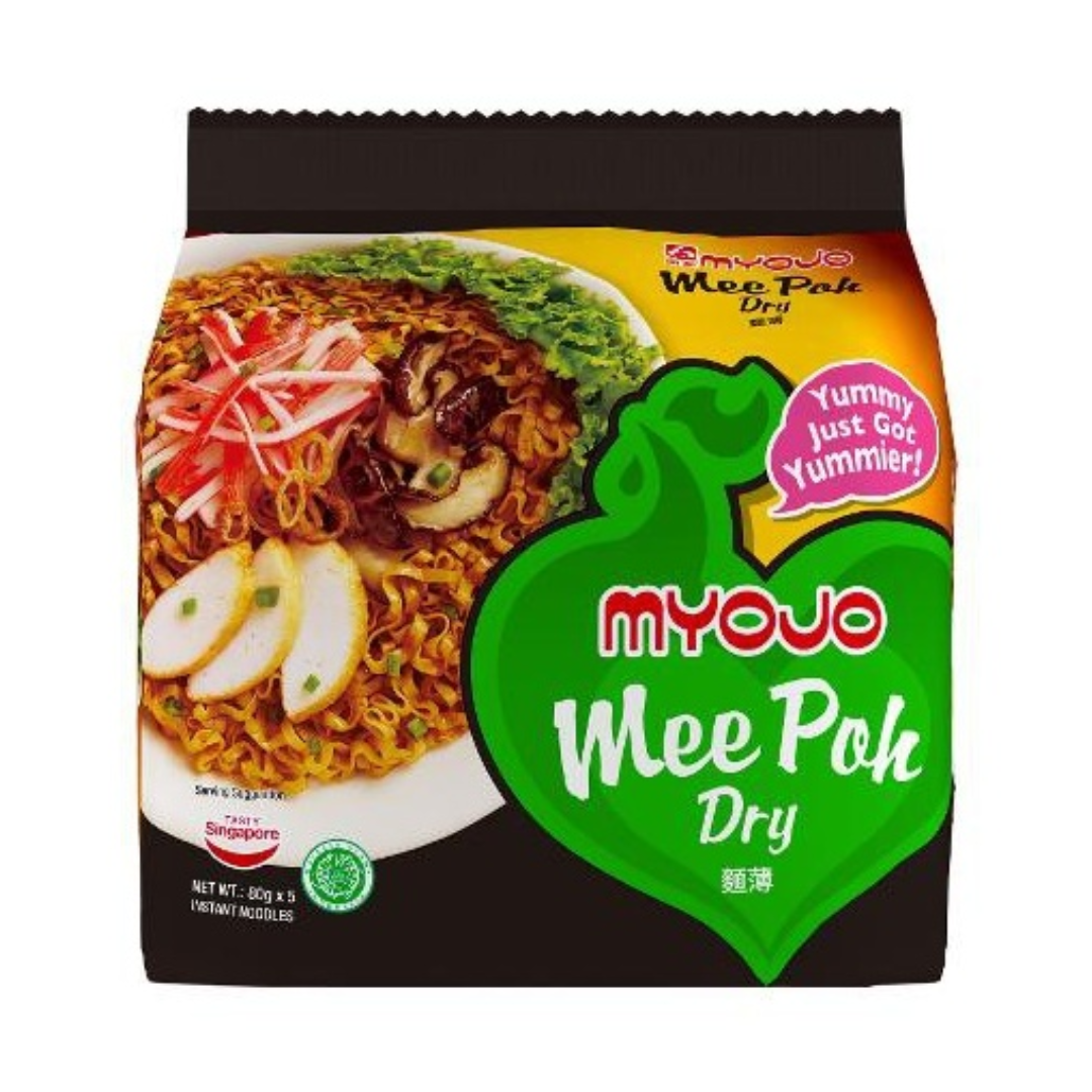 MYOJO Mee Poh Dry 80gx5pks 400g