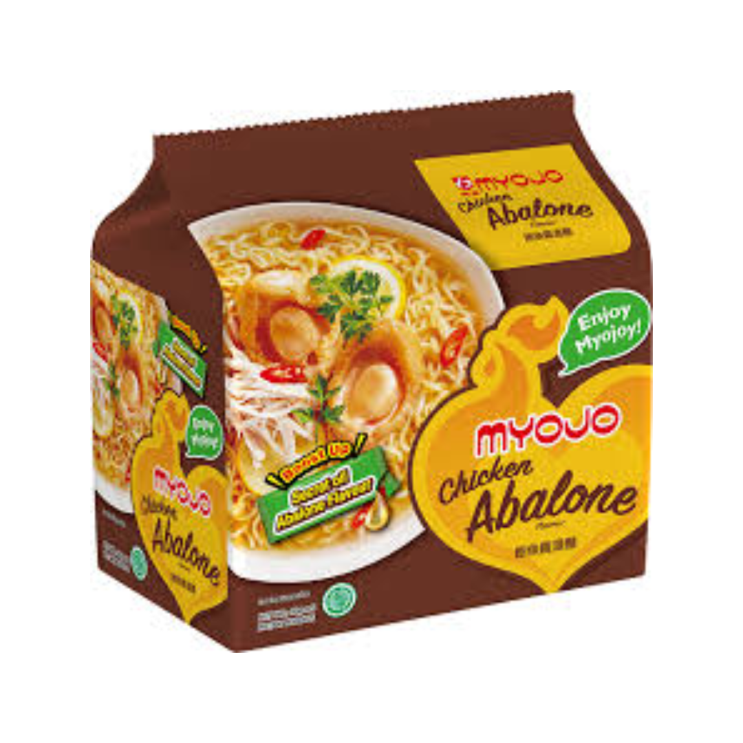 MYOJO Chicken Abalone Flavour 80gx5pks 400g