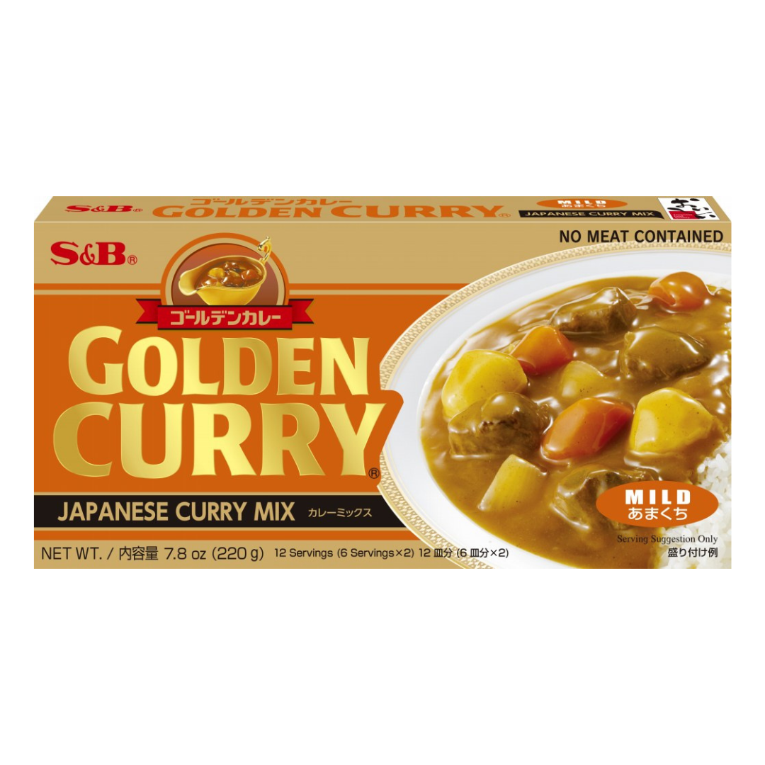 S&B Golden Curry Mild 220g
