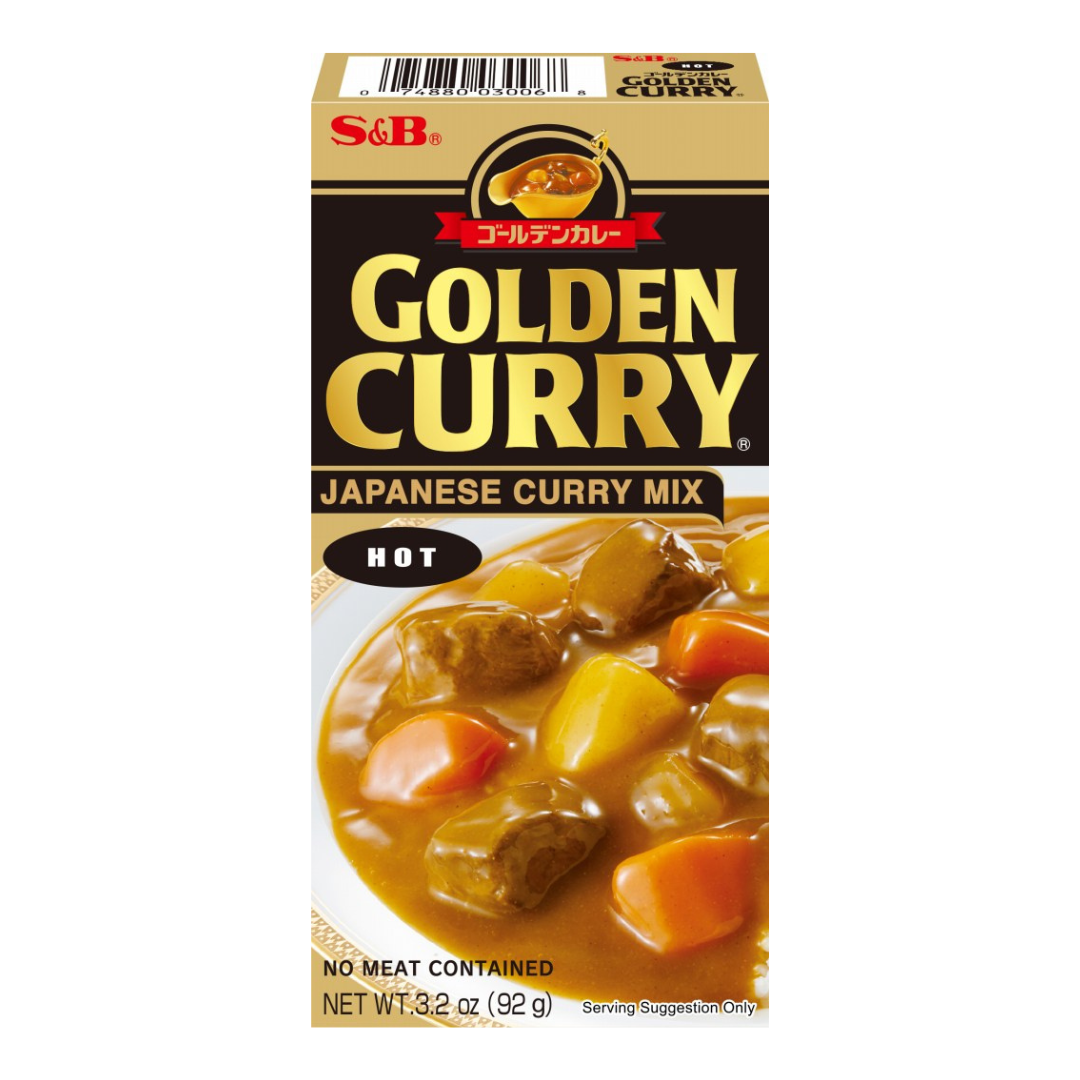 S&B Golden Curry Hot 92g
