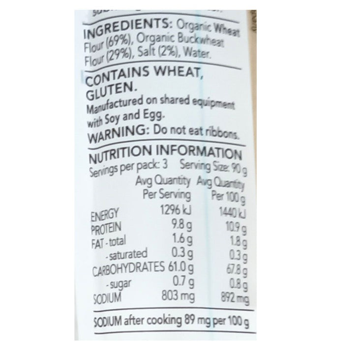 Gold Organic Soba 270g