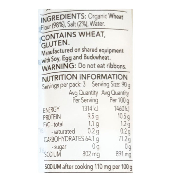 Gold Organic Somen 270g