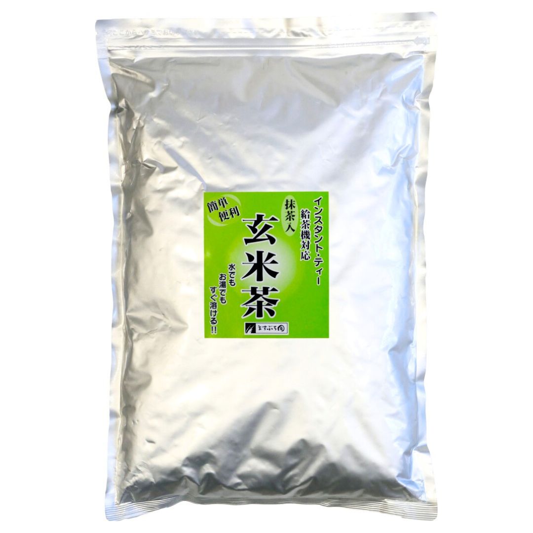 Japanese Brown Rice Green Tea with Matcha 1kg
