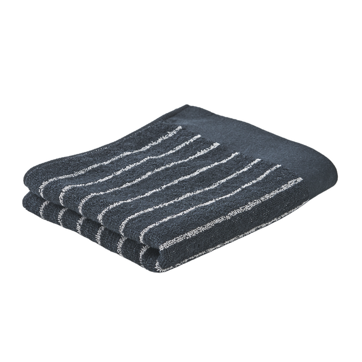 Imabari Washi Bath towel Black Stripe