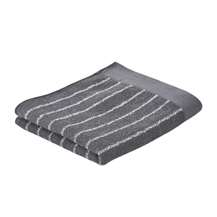 Imabari Washi Bath towel Gray Stripe