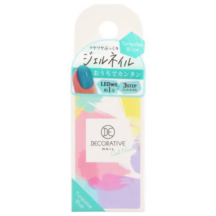 Gel Nail TurquoiseBlue 1p