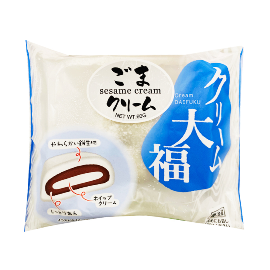 Cream Daifuku Goma Rice Cake 60g x 10each