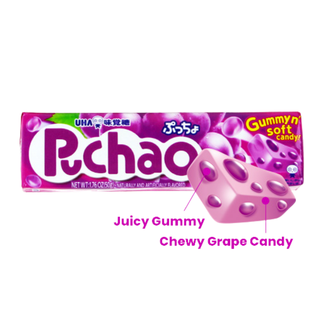 Puchao Grape 50g x 10ea