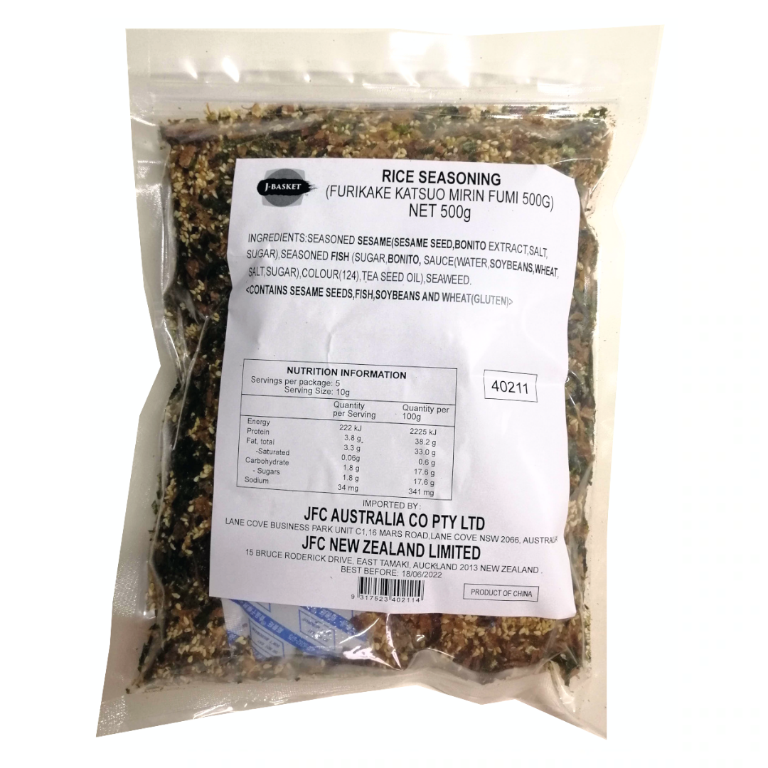 Katsuo Mirin Furikake Rice Seasoning Bulk 500g