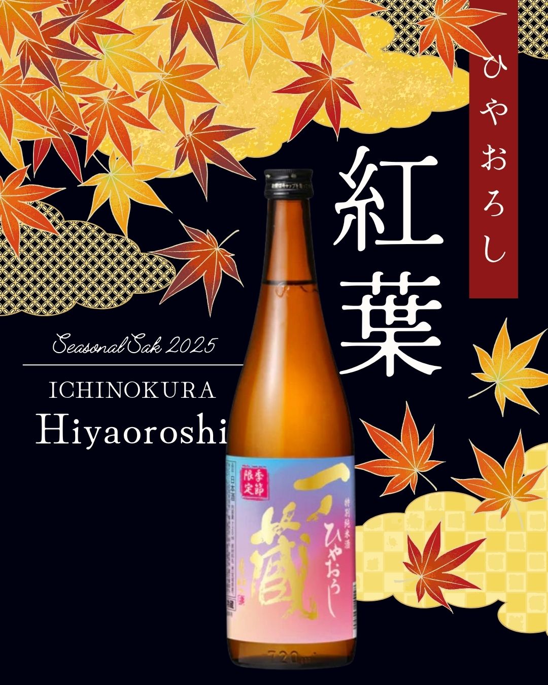 ICHINOKURA Hiyaoroshi 720ml