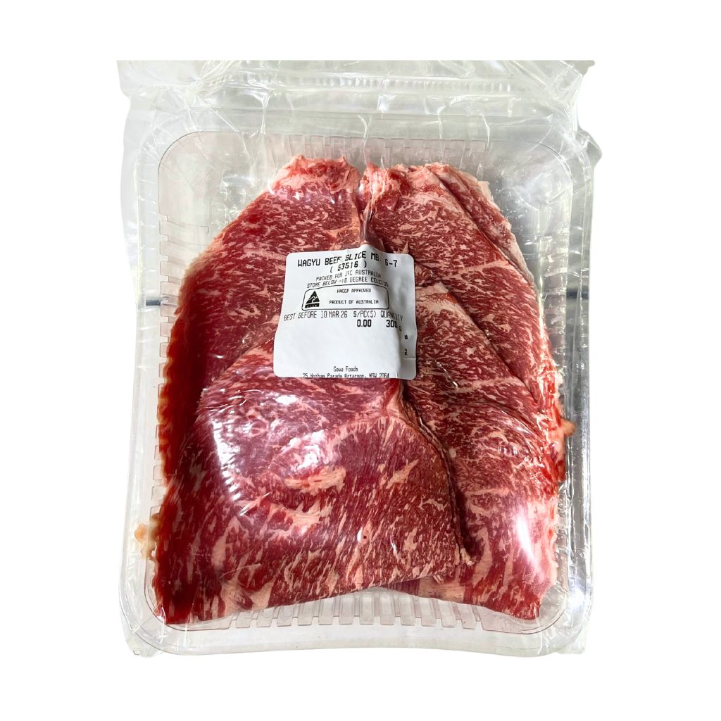 GOWA Wagyu Beef Slice MBS6-7 300g