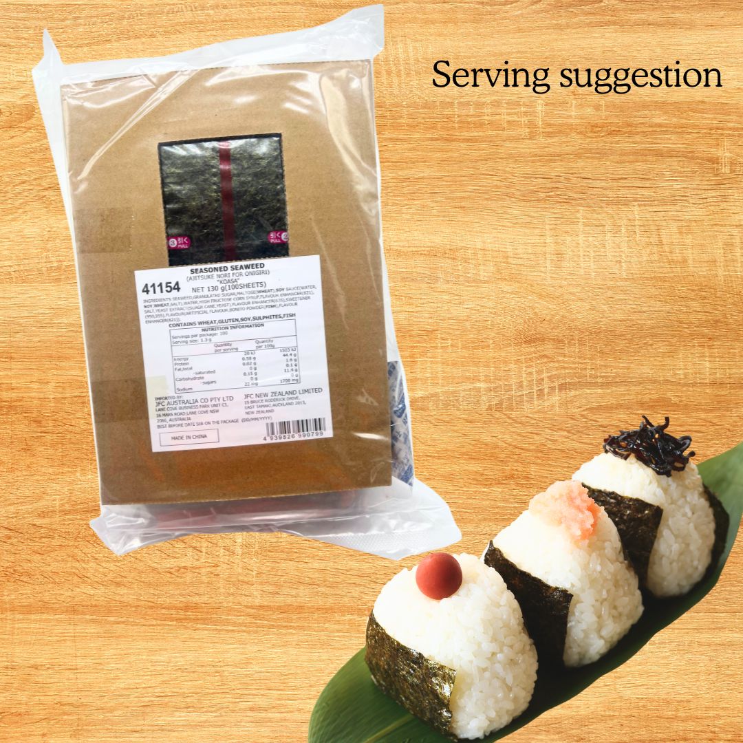 KOASA Seasoned Seaweed Onigiri Film 100 sheet