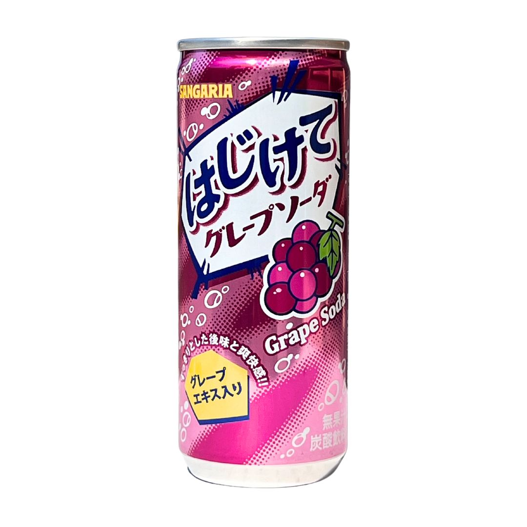 SANGARIA Hajikete Grape Soda 250g x 30ea