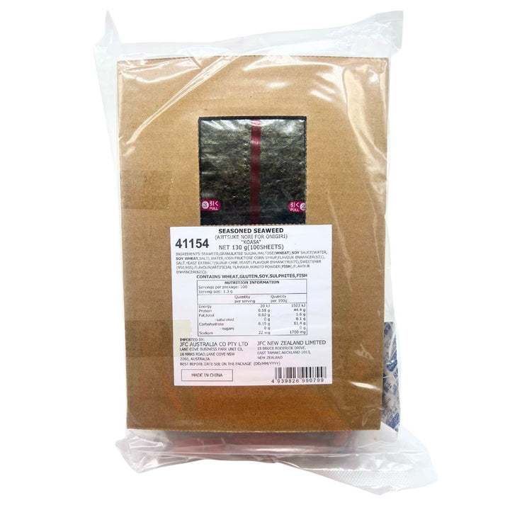 KOASA Seasoned Seaweed Onigiri Film 100 sheet