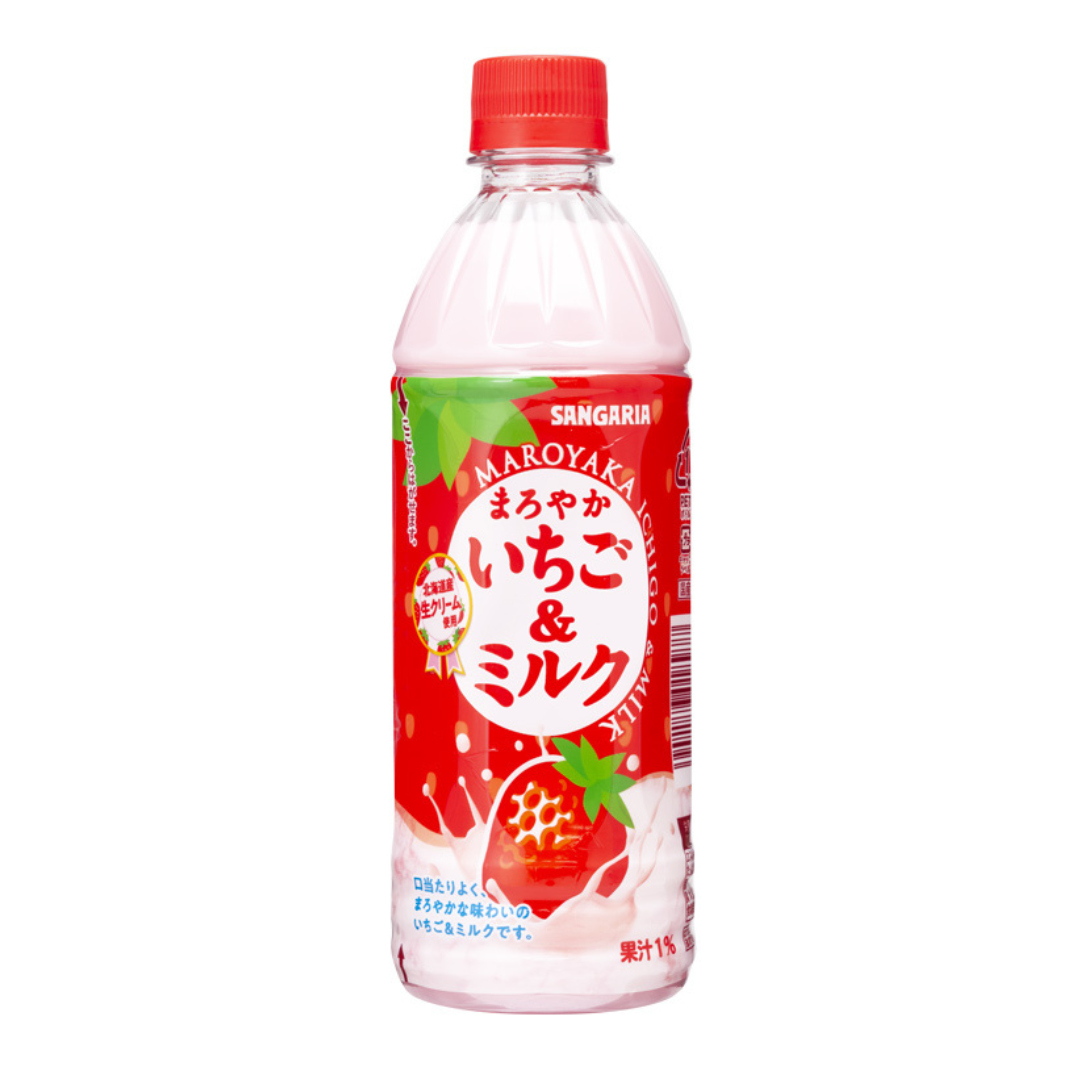 SANGARIA Ichigo Milk 500ml —24ea