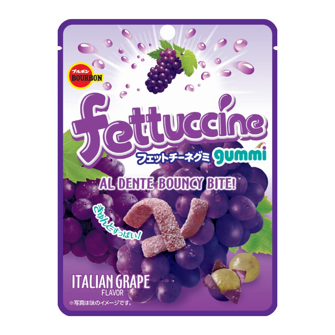 Fettuccine Gummy Italian Grape 50g