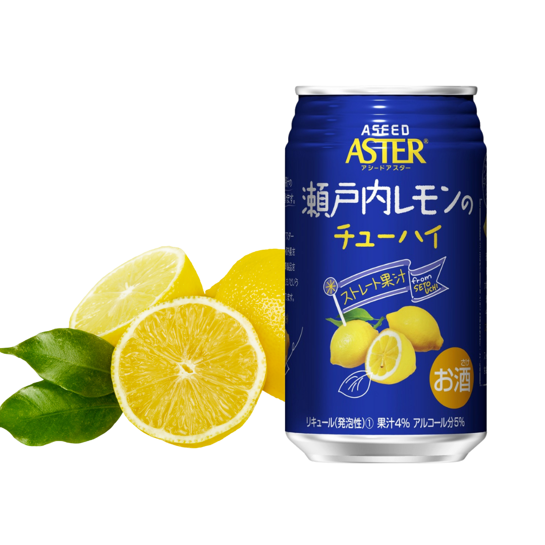 ASTER Sicilia Lemon Chuhai 350ml x 4