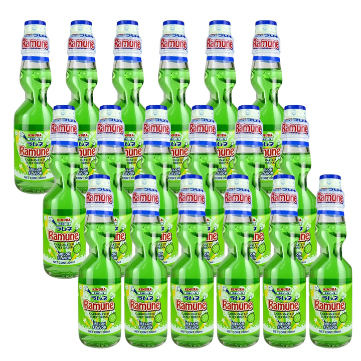 KIMURA Ramune Melon 200ml x 18ea