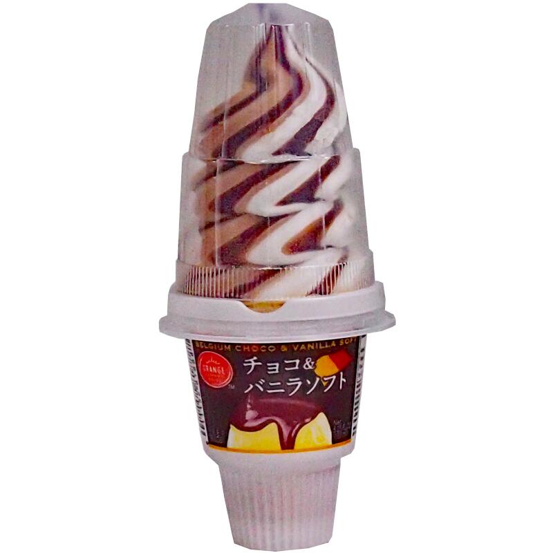 Belgium Choco & Vanilla Soft Cream 185ml x 5ea