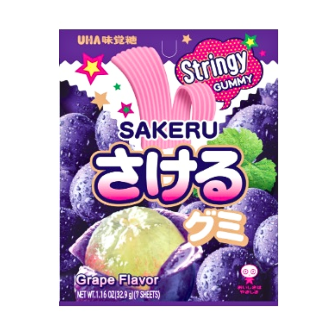 UHA Sakeru Gummy Kyoho(Grape) 7p 32.9g