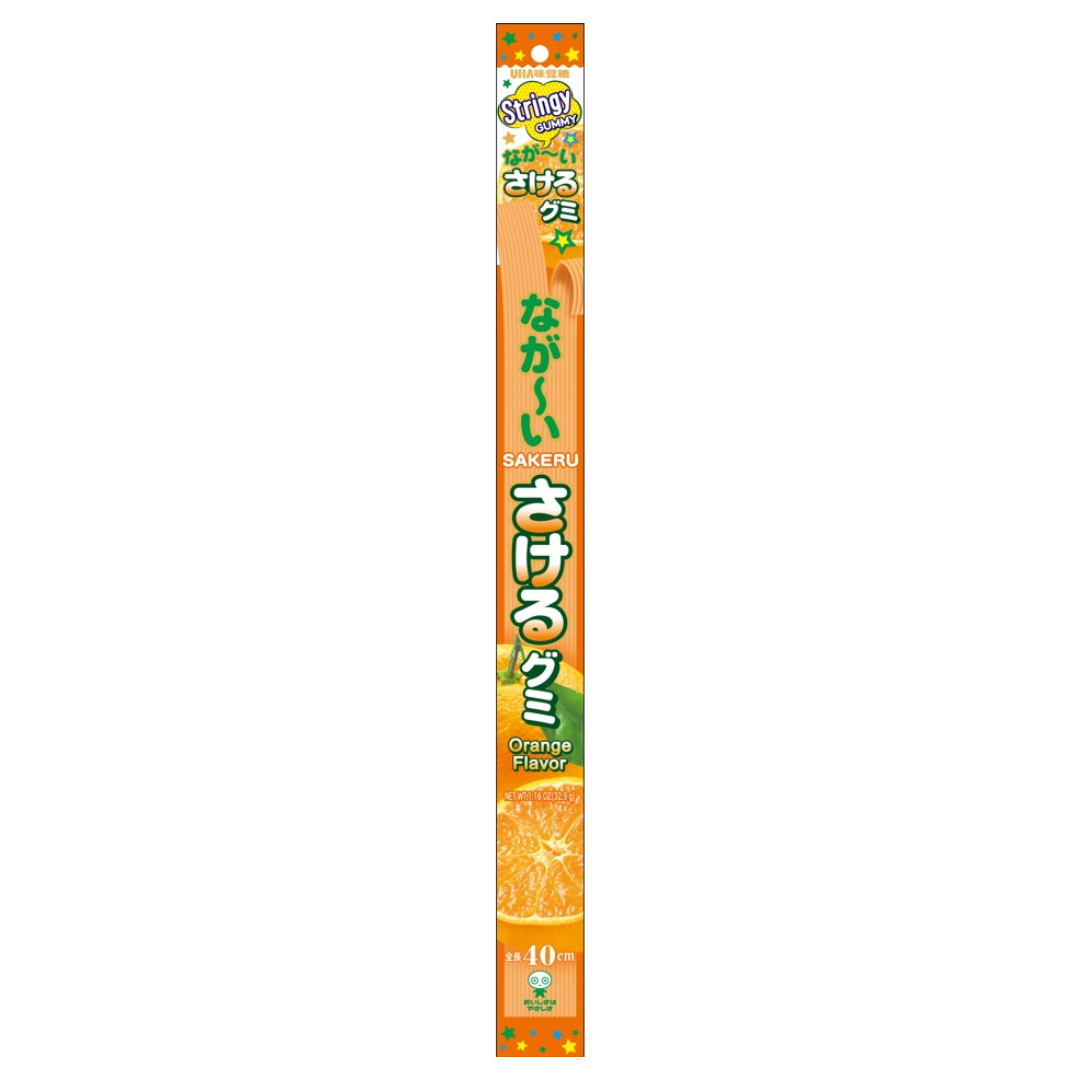 UHA Nagai Sakeru Gummy Mikan(Orange) 32.9g