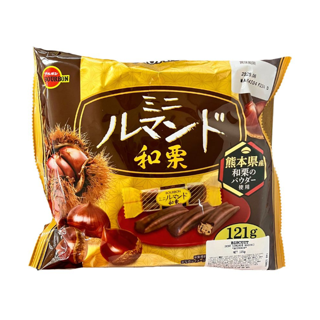 [Limited Seasonal] BOURBON Mini Lumonde Japanese Chestnut 115g