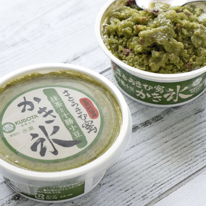 KUBOTA Matcha Azuki Kakigori 170ml × 3ea