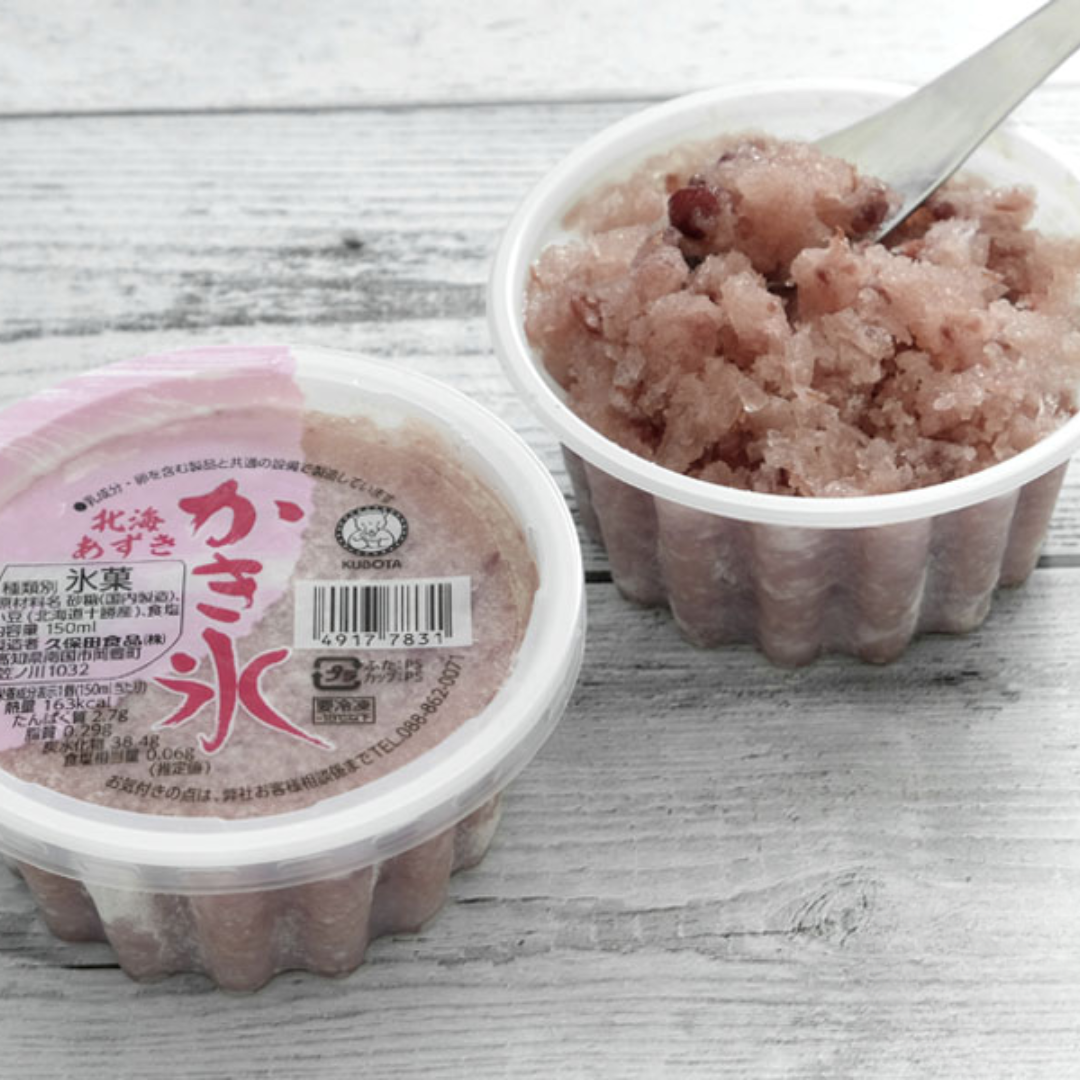 KUBOTA Hokkai Azuki Kakigori 150ml × 3ea