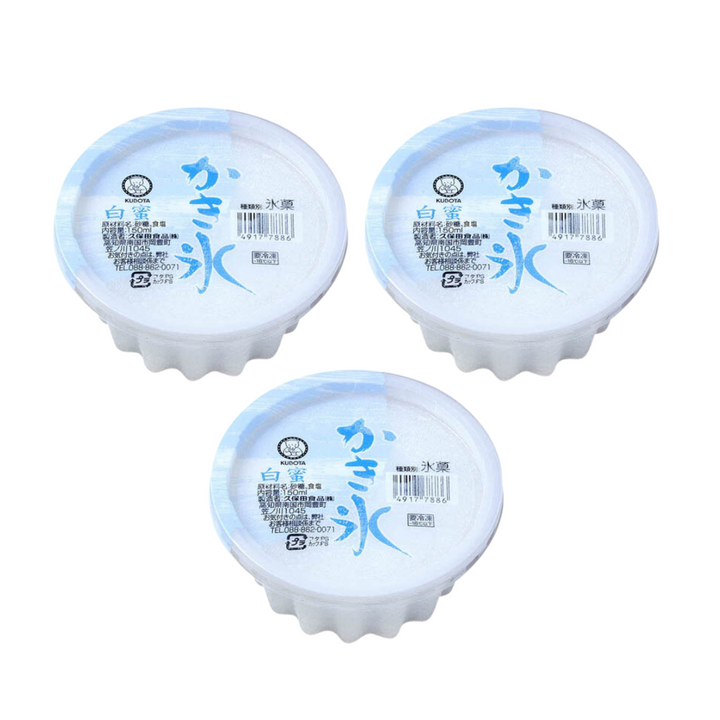 KUBOTA Shiromitsu Kakigori 150ml × 3ea