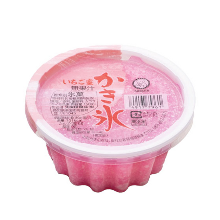 KUBOTA Ichigomitsu Kakigori 150ml × 3ea