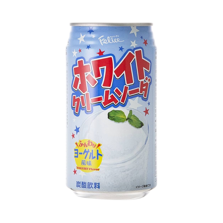 FELICE White CreamSoda 350ml x 24ea